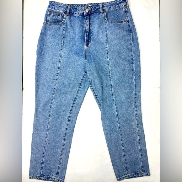PACSUN Women’s mom jeans 32 waist blue denim - Picture 1 of 10